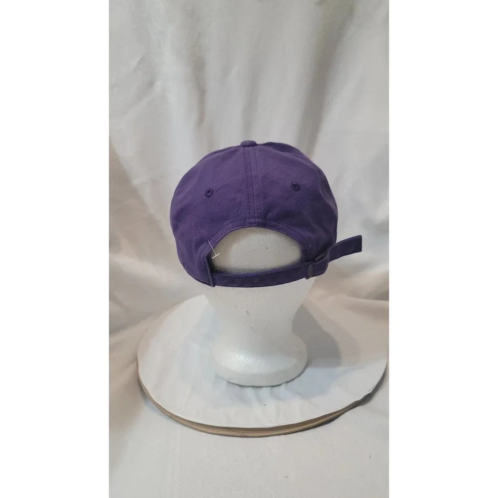 NFL Team Apparel Women's White & Purple Minnesota Vikings Cap Adjustable
